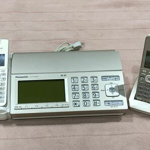 3-112-100 Panasonicパナソニック コードレスFAX電話機 KX-PZ720 子機1台付 (電話回線接続OK)の画像1