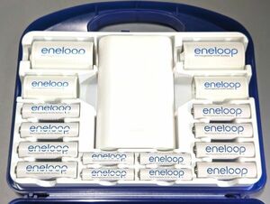 4-123-60 eneloop　エネループ　SANYO　サンヨー 充電式ニッケル水素電池 充電器セット NC-TGN01　NCS-TG1/TG2 スペーサーセット 防災