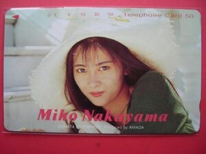 Nakayama Miho AMADA 110-89107 не использовался телефонная карточка 