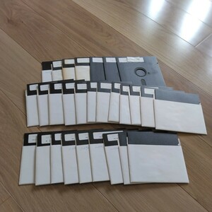 PC-8801 5 -inch floppy disk 28 sheets used Junk 