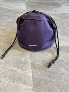 Topologieto Polo ji- reversible bucket sakoshu pouch shoulder bag 