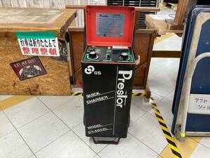 [ shop front pickup limitation ] secondhand goods GS Japan battery fast charger Prestor SQ-400ZL battery charger voltage has confirmed *akto tool Toyama shop *