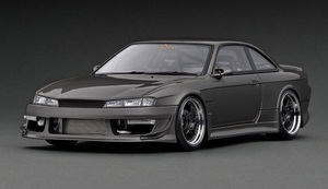 イグニッションモデル★IG3088 1/18 VERTEX S14 シルビア 後期 (S14 Silvia Gun Metallic)ガンメタリック