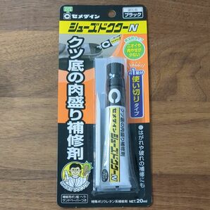 セメダイン 靴用補修剤 シューズドクターN ブラック 20ml ブリスター HC-006