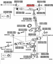 トヨタ FJクルーザー 4ランナー レクサス GX461 フロントサスペンション アーム 左 Arm Front Suspension Upper LH Genuine JDM OEM TOYOTA_画像2