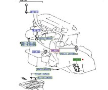 トヨタ カローラ フィールダー ニュートラルスタート スイッチ Neutral Start Safety Switch Genuine 純正 JDM OEM メーカー純正品 TOYOTA_画像2