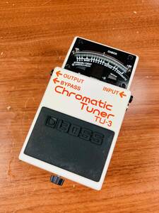 R7765A-LP+【USED】 ボス BOSS Chromatic Tuner TU-3 ペダルチューナー　/　高輝度モード　クロマチックチューナー　/　TU-2の後継モデル