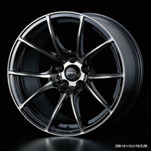 (1本の価格です) Weds Sport ウェッズスポーツ ホイール (SA-10R) (ZBB) 18×8.5J +45 5H/114.3 (72634)_画像3