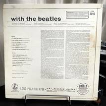 ★［英原盤］The Beatles/With The Beatles UKオリジナルStereo! 初回マト2/2★1桁スタンパー！★希少初回Jobeteクレジット！エンボスロゴ!_画像10