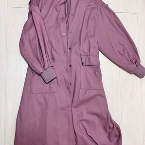 ロングトレンチコート スライ