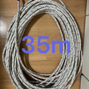 東京製綱　2H 白　約35m みつうちロープ
