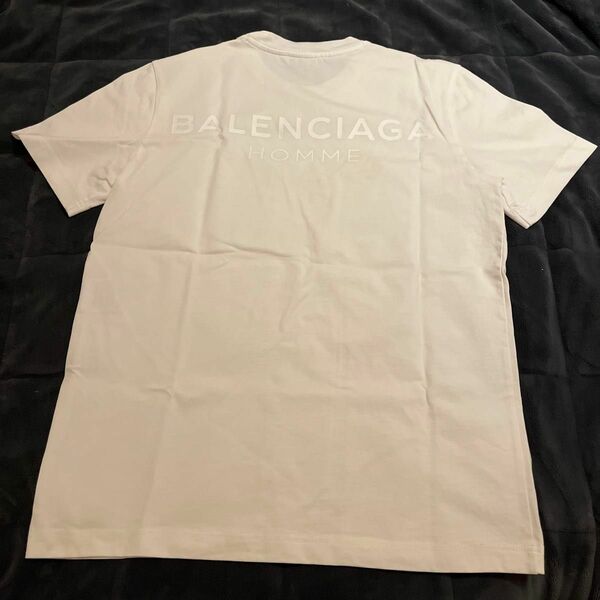 バレンシアガ　バッグロゴ tシャツ　XS 白　美品　最安値