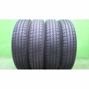 ☆::送料無料::☆ブリヂストン DUELER H/T 684Ⅱ 175/80R16 4本SET■2019年製9.5分山オンロード■中古 特筆すべき損傷なし■帯広市手渡し可