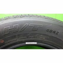 ☆::送料無料::☆ブリヂストン DUELER H/T 684Ⅱ 175/80R16 4本SET■2018年製9.5分山オンロード■中古 特筆すべき損傷なし■帯広市手渡し可_画像9