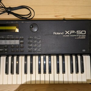 【中古】Roland ローランド XP-50 シンセサイザー MUSIC WORKSTATION 通電確認済み 他未確認 ジャンク品 ミュージックワークステーションの画像6