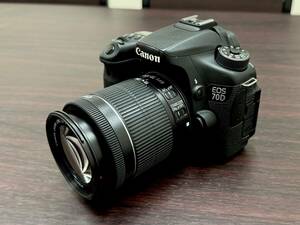 CANON EOS 70D EF-S 18-55mm デジタル一眼レフカメラ 完動品