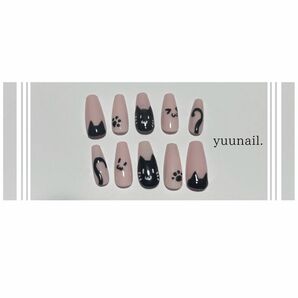 ねこネイルチップ 現品 5878 10