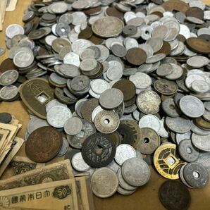 日本古銭 紙幣 まとめ 約2.6kg 古銭 コイン 古紙幣大量の画像10