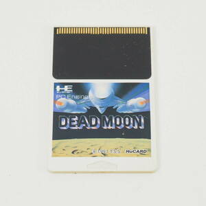 デッドムーン DEAD MOON PCエンジン Huカード NEC レトロ