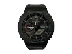 CASIO (カシオ) G-SHOCK Gショック デジアナ腕時計 タフソーラー スマホリンク GA-B2100 ブラック メンズ/009