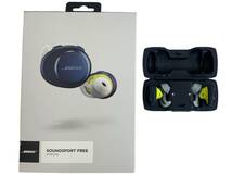 BOSE (ボーズ) SoundSport Free Wireless Headphones ワイヤレスイヤホン カナル型 Blootooth 774373-0020 ブルー×イエロー 家電/004_画像8