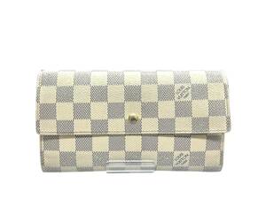 LOUIS VUITTON (ルイヴィトン) ダミエ・アズール ポルトフォイユ・インターナショナル 廃盤モデル N61732 ブランド/006