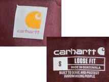 Carhartt (カーハート) Loose Fit S/S POCKET T-SHIRT ルーズ フィット ヘビーウェイト ポケットTシャツ K87-M 半袖 S エンジ メンズ/004_画像3