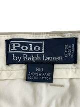 POLORALPH LAUREN (ポロラルフローレン) BIG ANDREW PANT 2タックチノパン パンツ ボトム CHINO タック入り 44B×34 ベージュ メンズ/004_画像3