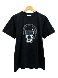 PUNK DRUNKERS (パンクドランカーズ) UNCOOL IS COOL オタクエTEE 半袖 Tシャツ PDS－20202 L ブラック メンズ/091