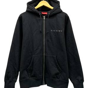 Supreme (シュプリーム) 20AW Globe Zip Up Hooded Sweatshirt ジップアップ パーカー M ブラック メンズ/036の画像1