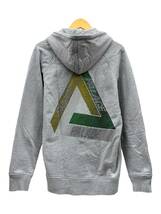 PALACE (パレス) SKATEBOARDS Drury Yard Pullover Hoodie パーカー M グレー メンズ/036_画像2