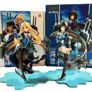 マックスファクトリー 艦これ 高雄 ＆ 愛宕 重兵装Ver. 1/8 フィギュア 修正台座付 / 艦隊これくしょん MaxFactory GoodSmile 【匿名配送】の画像2