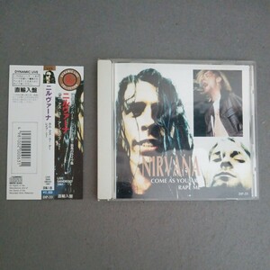 帯付　Nirvana Dynamic Live Come As You Are CD DP-33 ニルヴァーナ