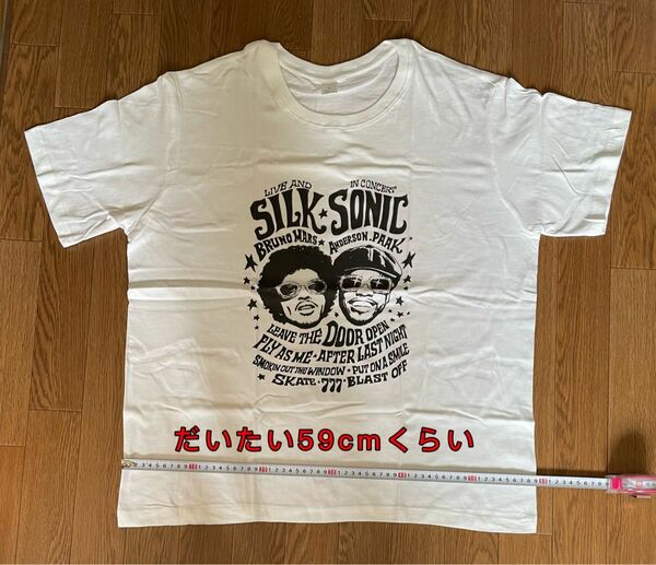 Silk Sonic Tシャツ BRUNO MARS ブルーノマーズ
