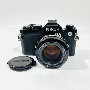 【A199】Nikon ニコン FM フィルムカメラ NIKKOR 50mm 1:1.4 ボディ レンズ　セット　現状品