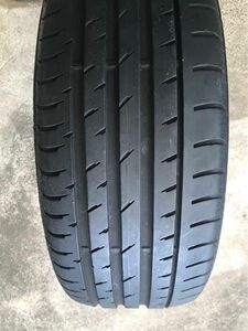 手渡し前提　Continental ContiSport3 225/45R 17 91Y バリ溝中央部6m m 2011年製