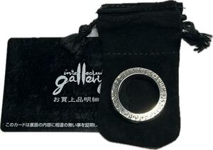 CHROME HEARTS　クロムハーツ　SPINNER SCROLL　スピナースクロール　リング　24号　盛岡　GALF　ギャラリー購入