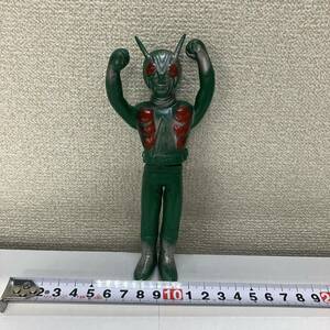 仮面ライダー ? ライダーマン ？ソフビ 当時物 無版権 ミニソフビ