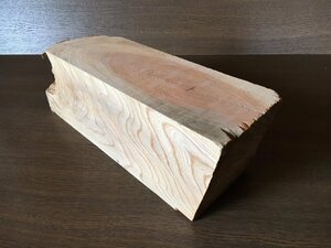 けやき 440x134x148mm　国産　無垢材　天然乾燥材　DIY　木工　木　木材　ケヤキ　欅　角材