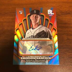 Emerson Hancock 2024 Topps Big League Opening Act Autograph OAA-EH Auto Rookie サイン　シアトル