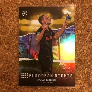 Oscar Gloukh 2024 Topps UEFA Club Competitions European Nights GOLD /50枚限定