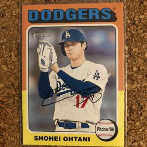 大谷翔平 2024 Topps Heritage Baseball #371 Shohei Ohtani, Los Angeles Dodgers No.2の画像1