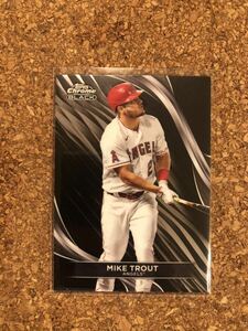 2024 Topps Chrome Black Mike Trout #73 Angels