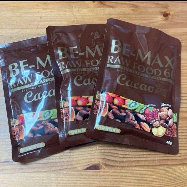 B-MAX RAWFOOD55 Cacao(ビーマックスローフード)3包