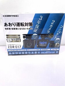 サ） [未使用] [未開封] COMTEC コムテック GPS搭載 高性能 ２カメラ ドライブレコーダー ZDR017 ドラレコ