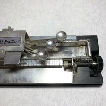 ●弘誓社 点字タイプライター Light Brailler ライトブレーラー V46_画像3