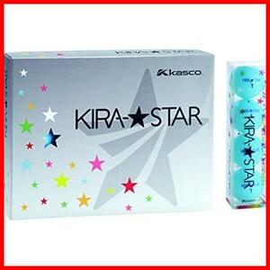 ★アクア_サイズ:4個入★ ゴルフボール KIRA STAR2 () キラスター2N