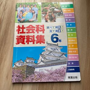 社会科資料集　6年　青葉出版