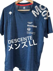 DESCENTE デサント tシャツ メンズLL 軽量 【美品】