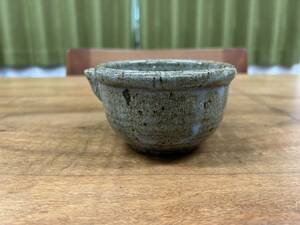 片口 小鉢 陶器 陶芸 工藝 作陶 陶磁 轆轤 釉薬 日本美術 骨董品 時代品 美術品 古美術品 古陶 藝術 民藝